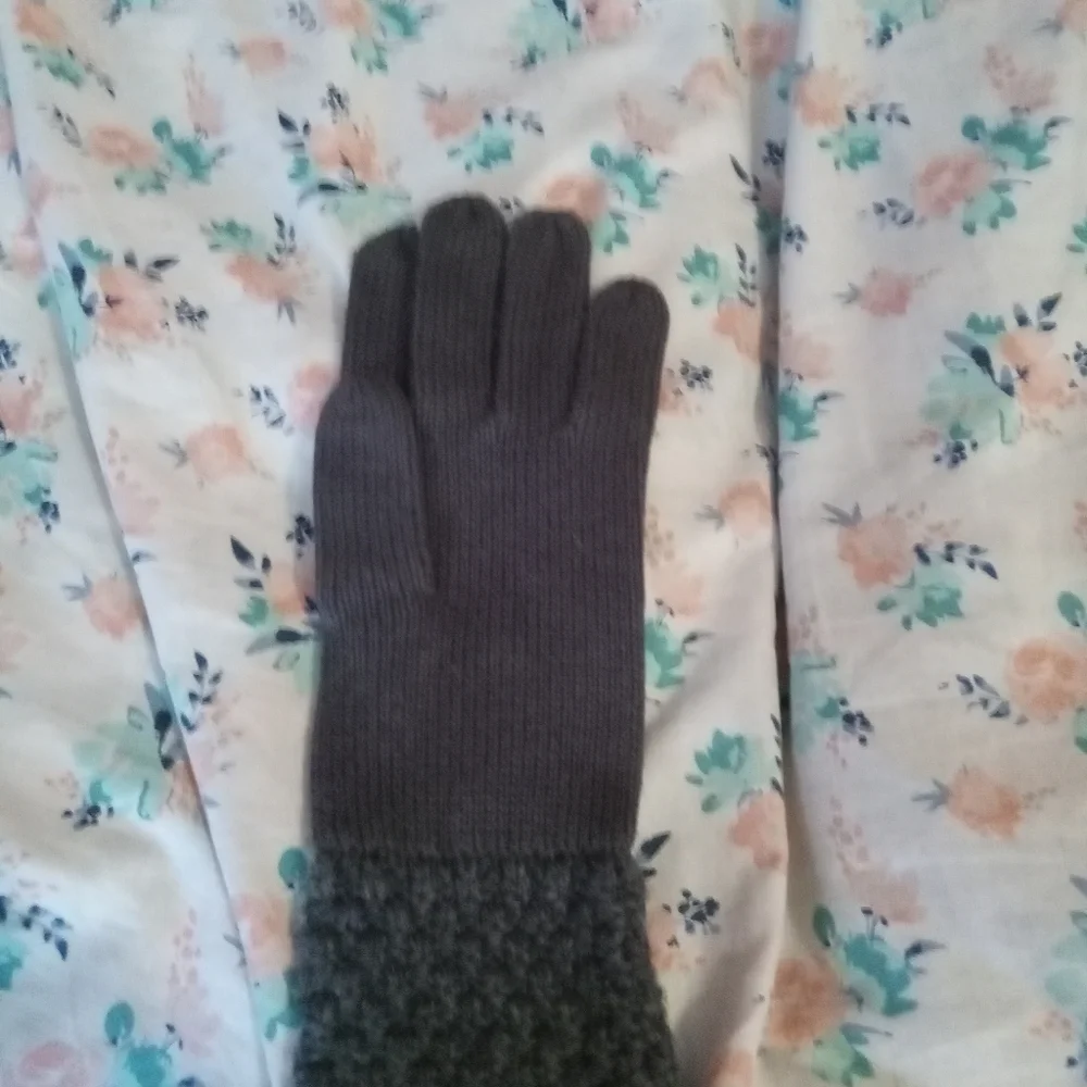 Women's Charcoal Gray Echo Gloves